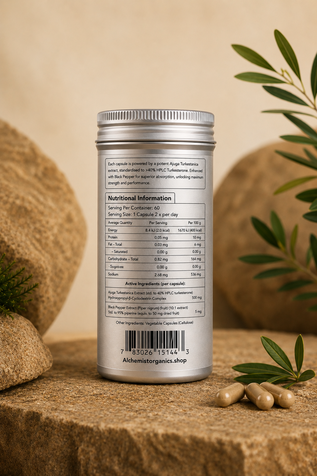 Organic Turkesterone